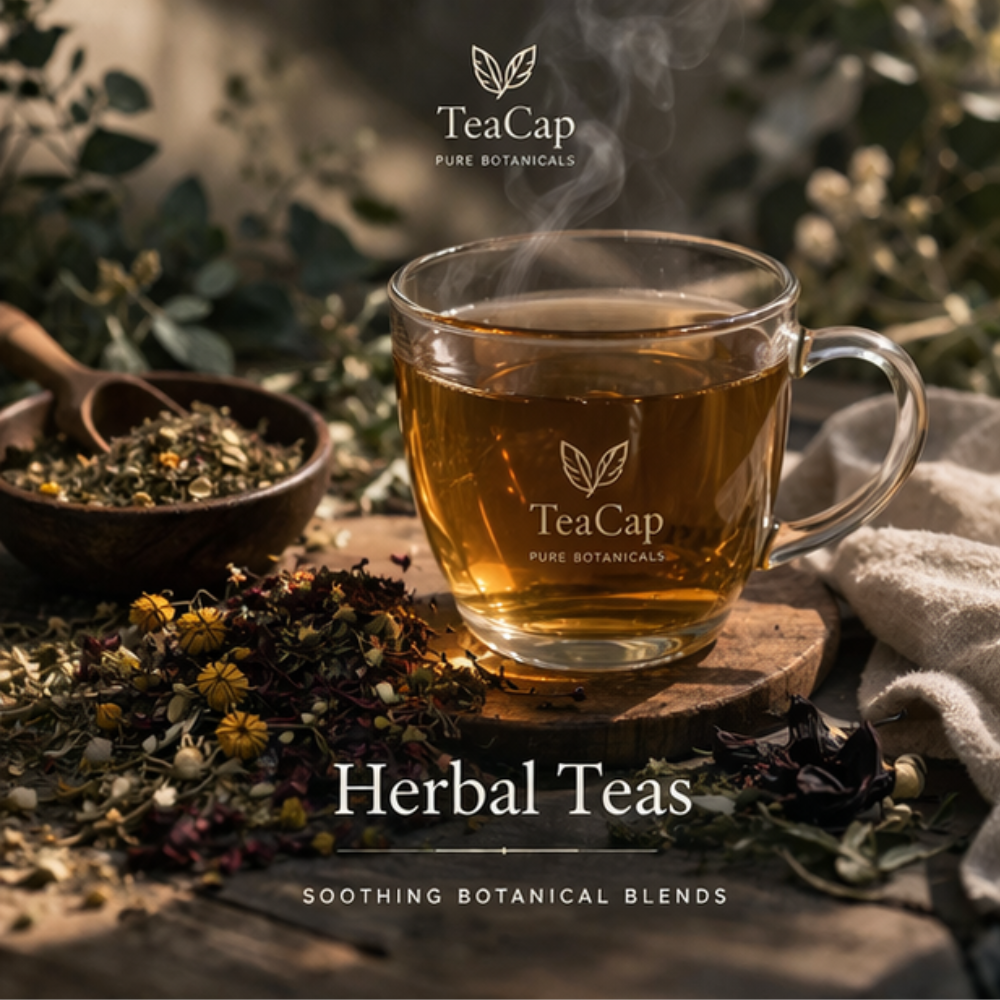 "Gourmet Herbal Teas: Premium Loose-Leaf Blends for a Refreshing, Natural Brew"