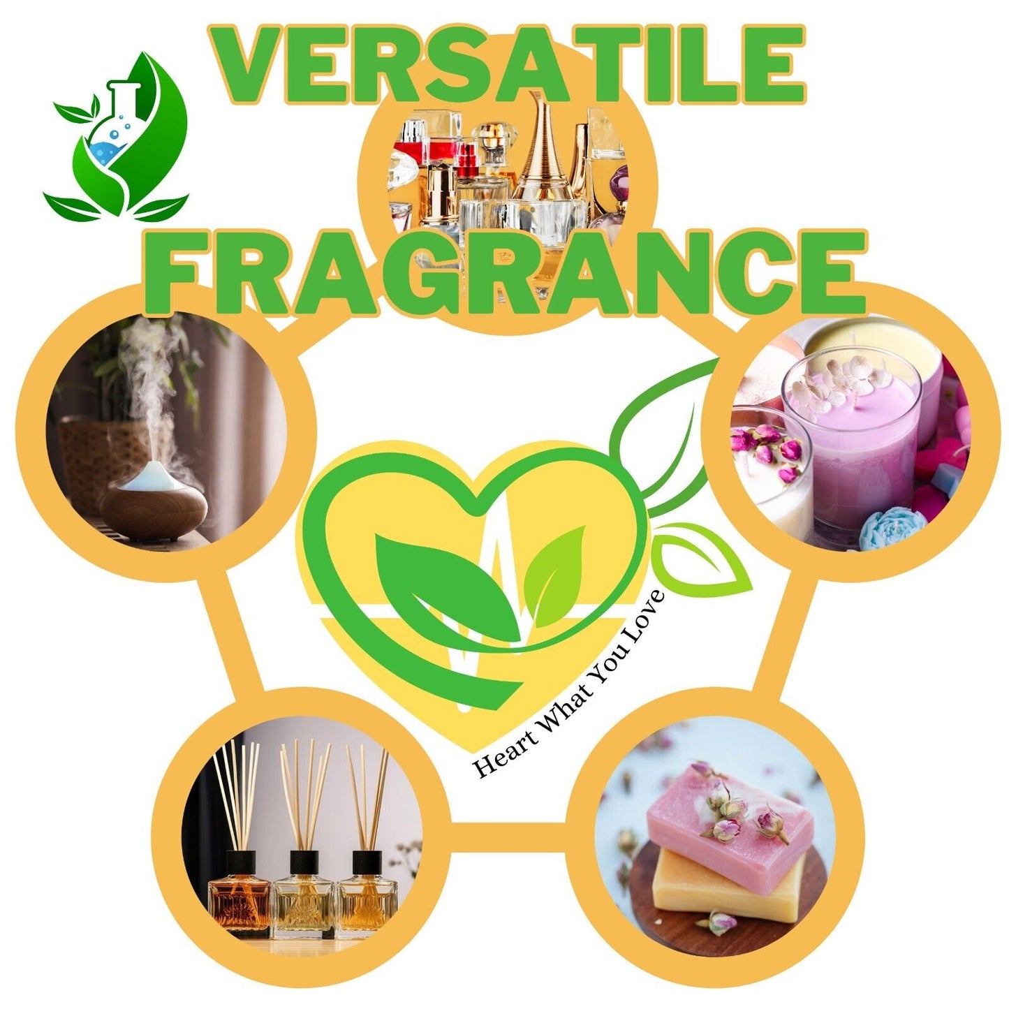 Fragrance Oil Scent DIY Soap Craft Natural Concentrated 2X Lavender HoneySuckle