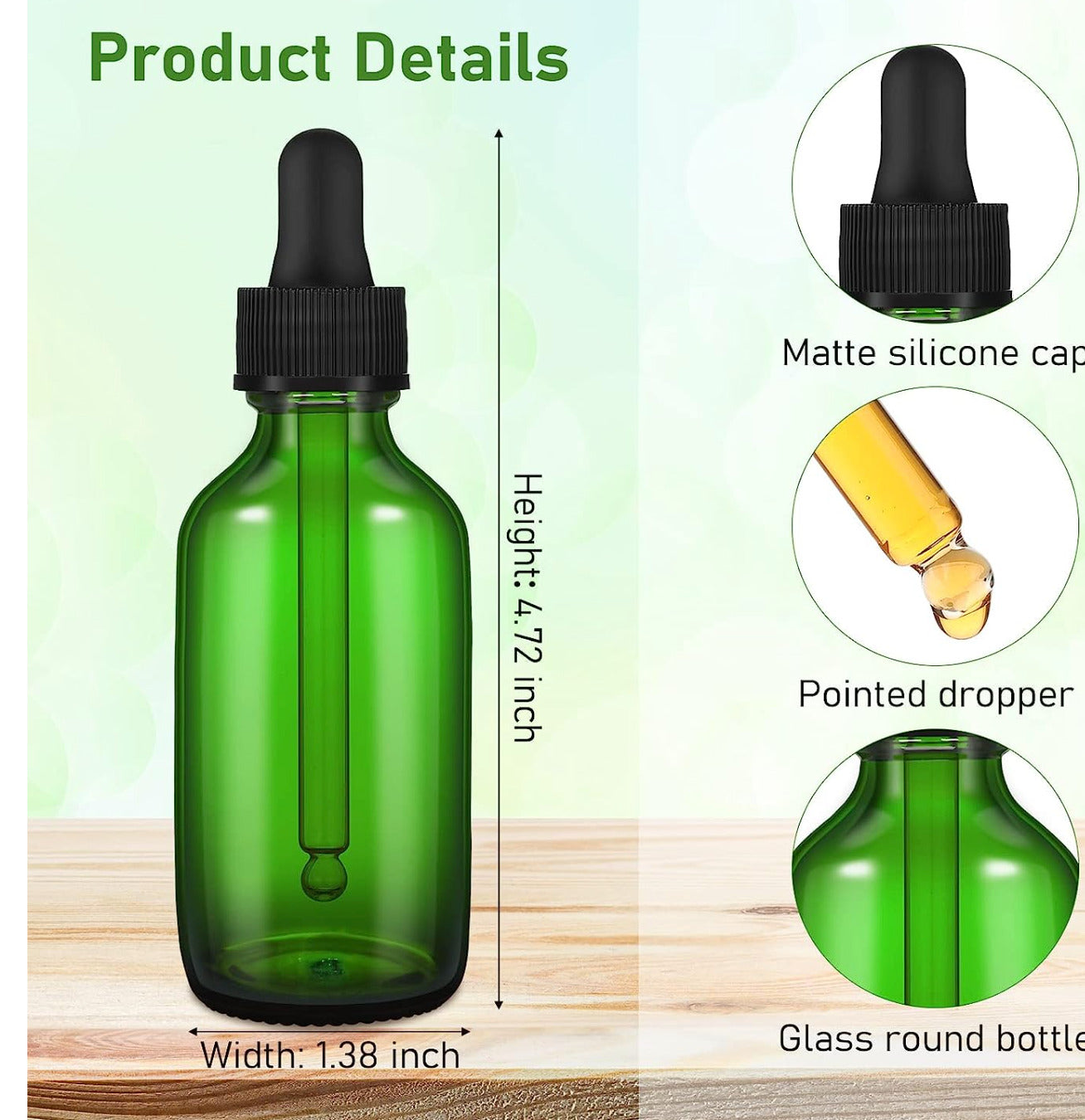 Lavender Extract Organic Non-Alcohol Liquid Herbal Drops Natural Calm Stress 2oz