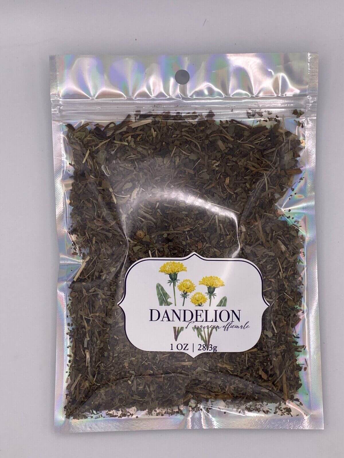 "1 OZ Bag Organic Dandelion Leaf Herb, Cut & Sifted, Kosher Certified, 28.3g"