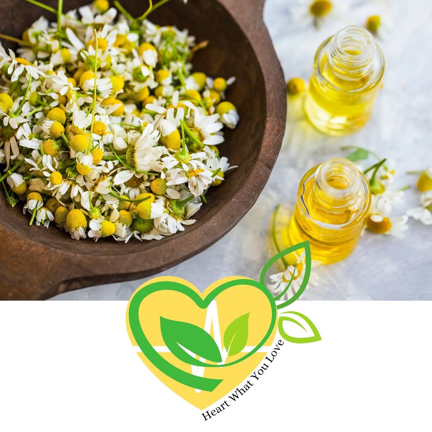 Organic Chamomile Flower Cut & Sifted Herb Natural Plant-base 28.3g | 1 oz Mood