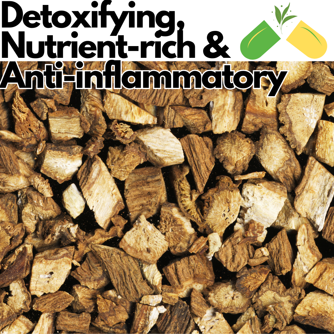 Burdock Root Cut & Sifted Organic Herb Natural Herbal 28.3g 1 OZ Diabetic Health