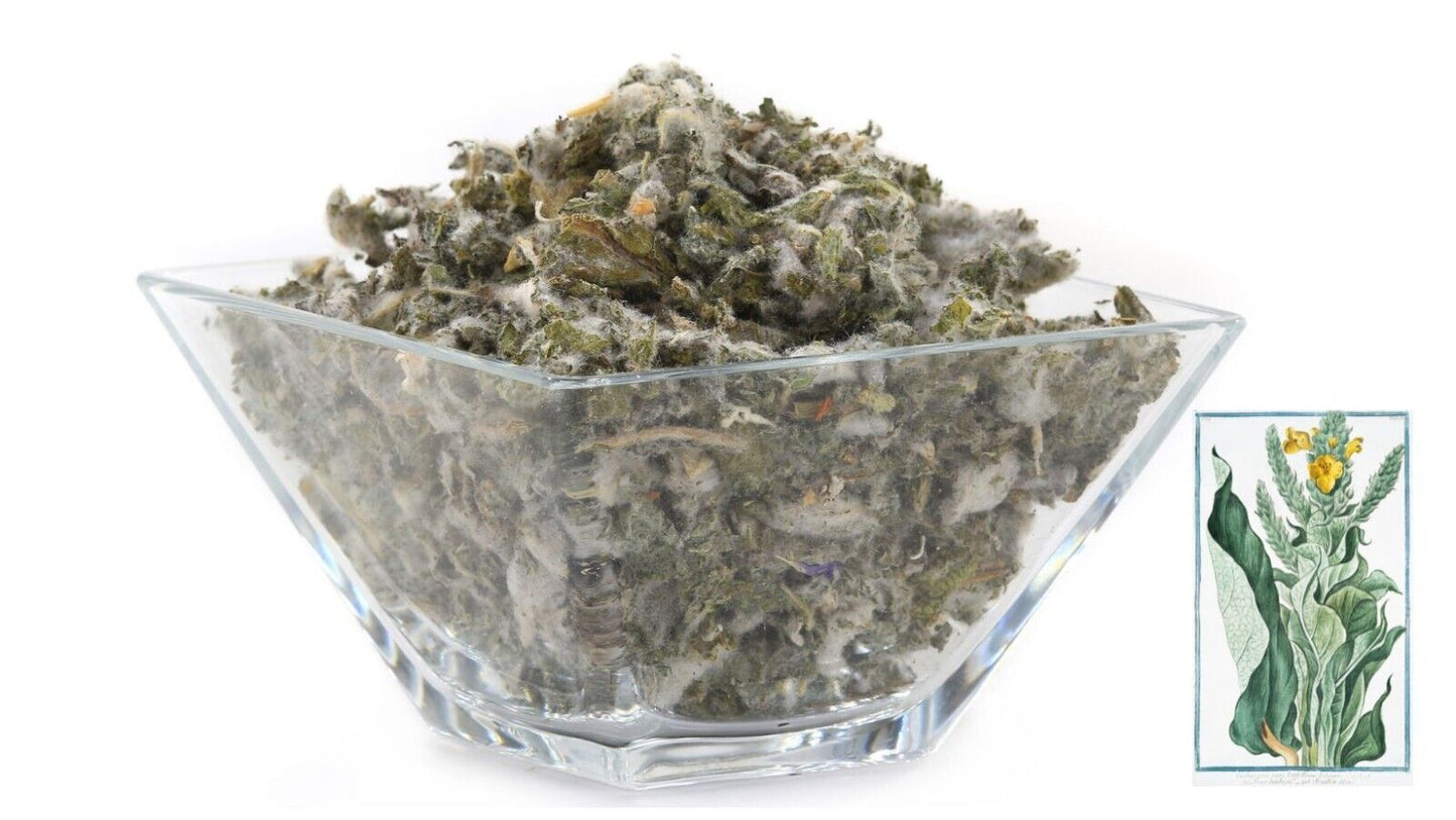 Mullein Leaf Tincture Extract 2 Oz - Natural Remedy for Breathing & Respiratory"