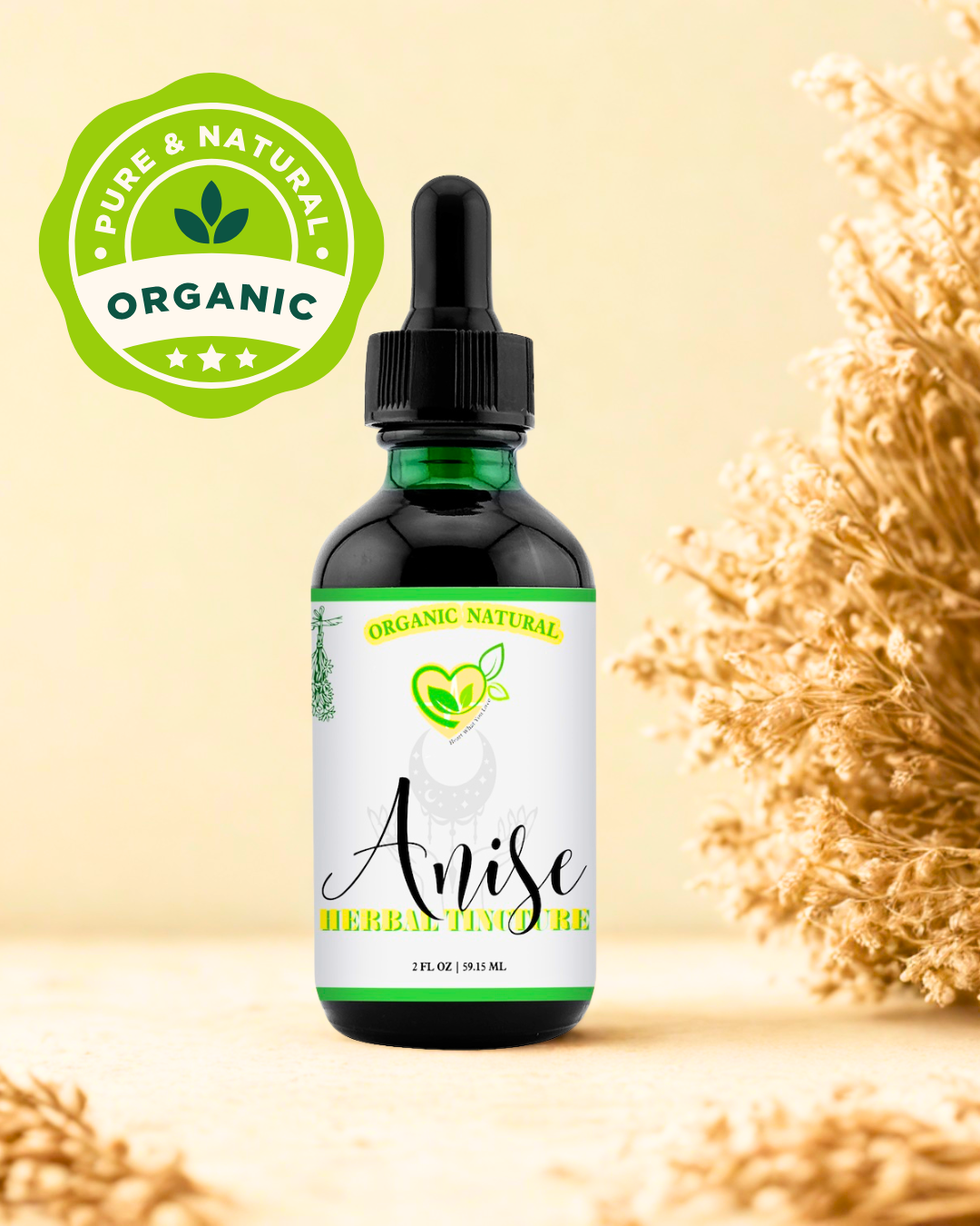 Anise Seed Tincture - Pimpinella anisum - 2 oz / 4 oz / 16 oz
