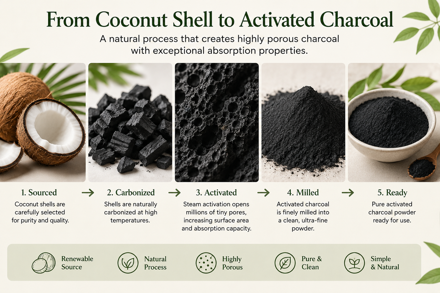 Activated Charcoal Powder – Botanical Carbon