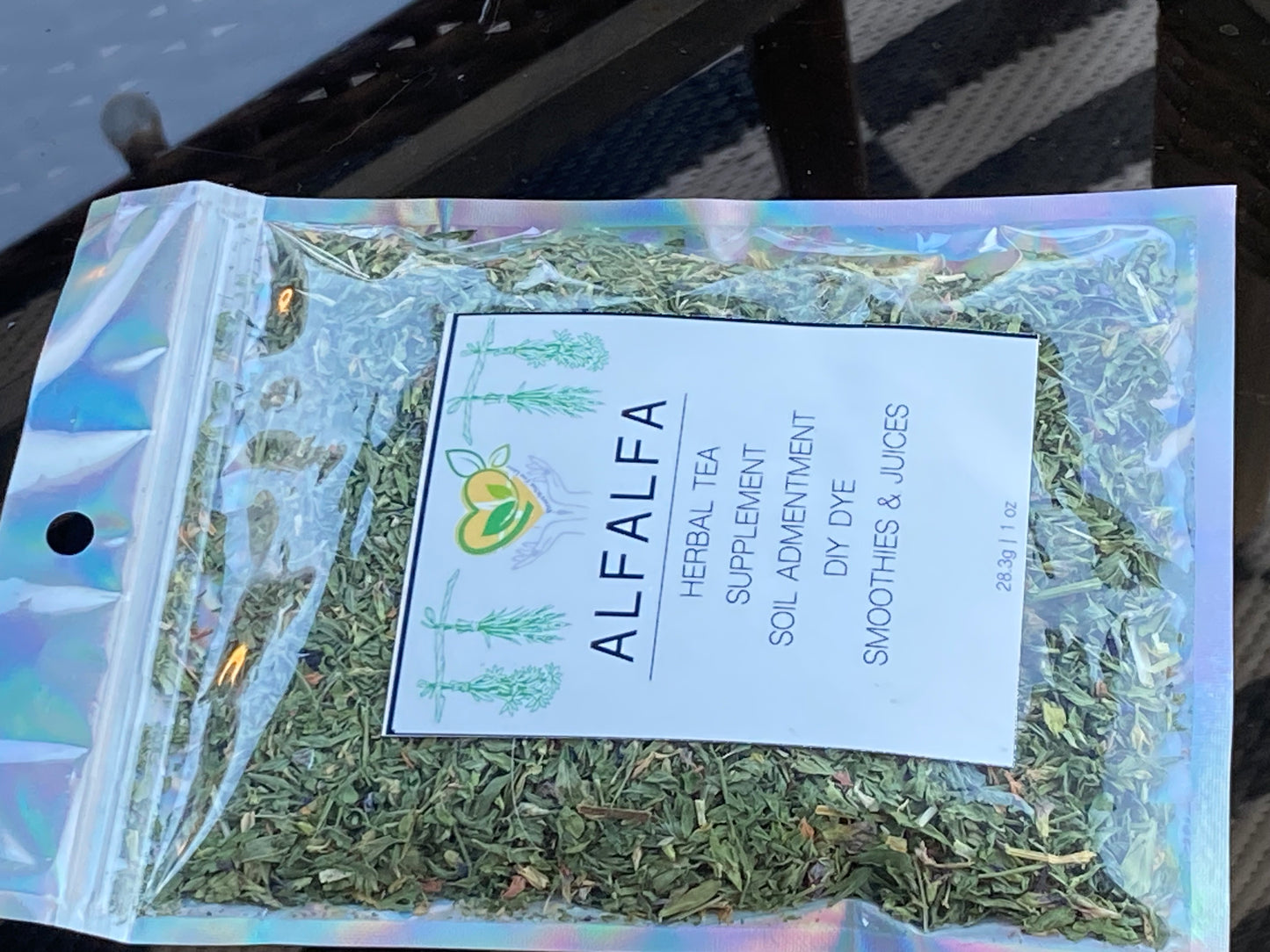 Alfalfa Leaf Cut & Sifted Organic Herb Natural Botanical Plant-base 28.3g / 1 oz