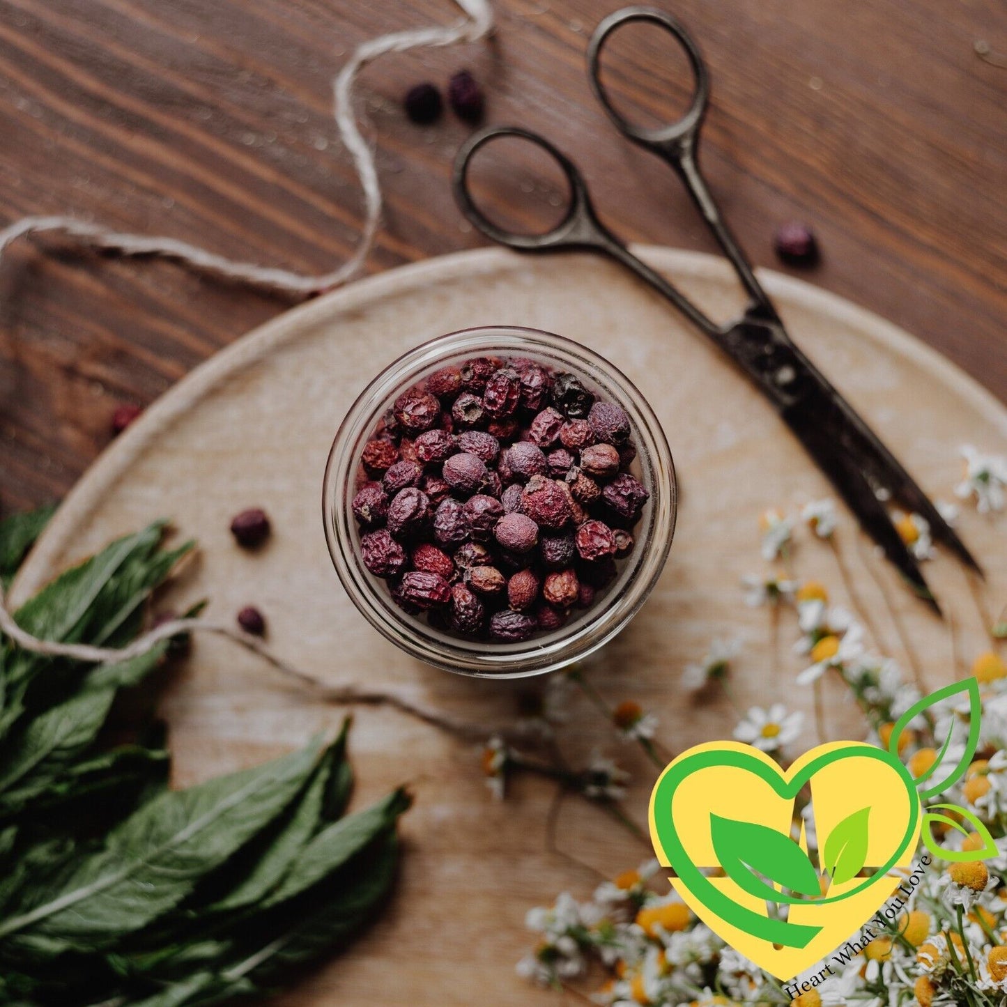 Hawthorn Berry Cut & Sifted Organic Herb Natural Herbal 28.3g 1 OZ Heart Health