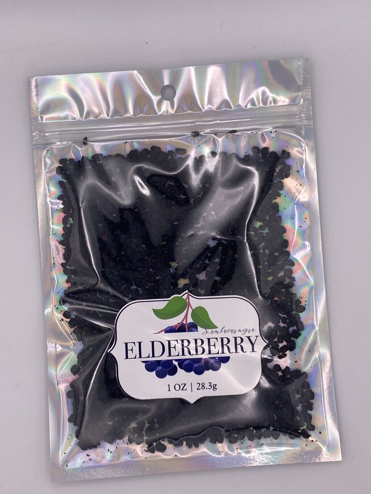 Elderberry Dried Whole Sambucus nigra Organic Kosher Berries Natural 1/4/8 OZ