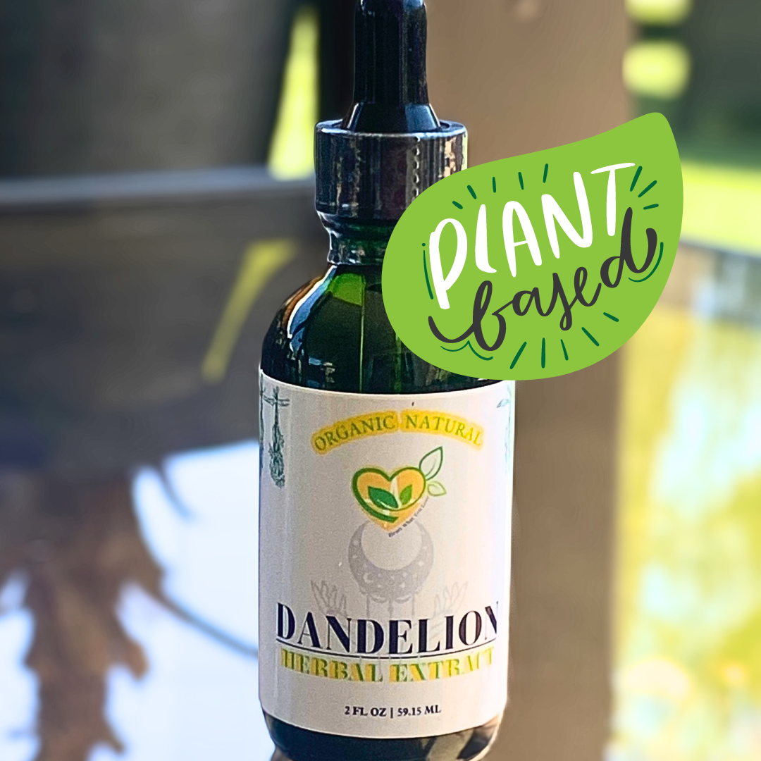 Dandelion Leaf Extract Non-Alcohol Organic Liquid Herbal Liver Digestive 2oz