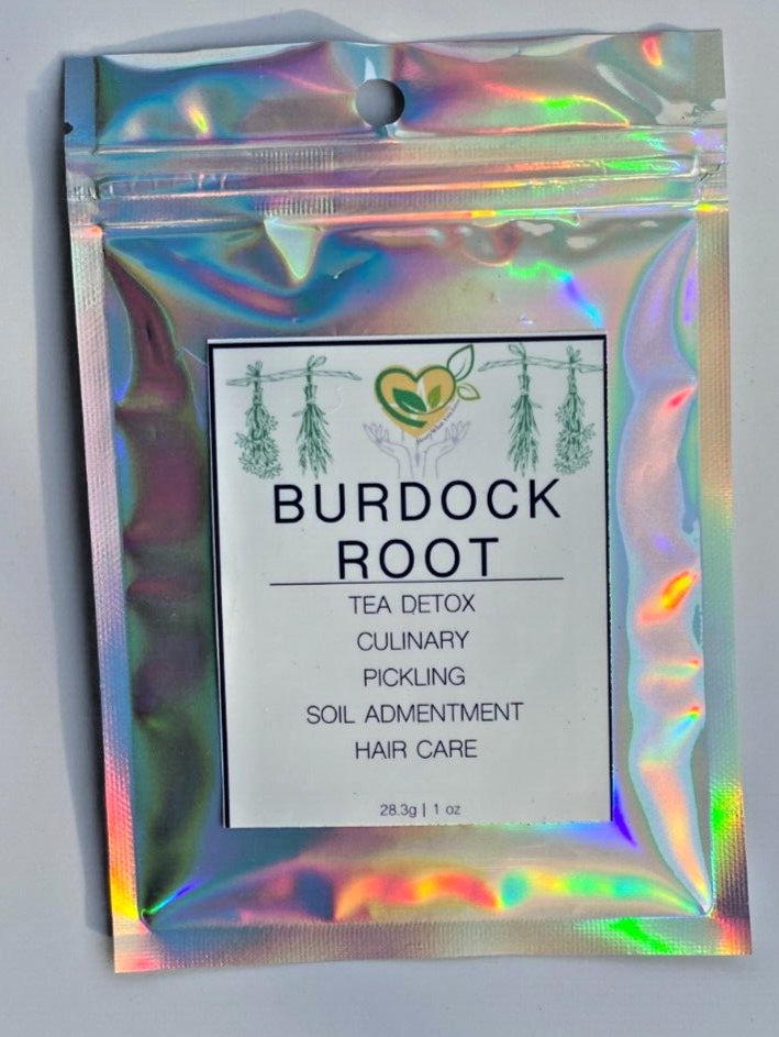 Burdock Root Cut & Sifted Organic Herb Natural Herbal 28.3g 1 OZ Diabetic Health